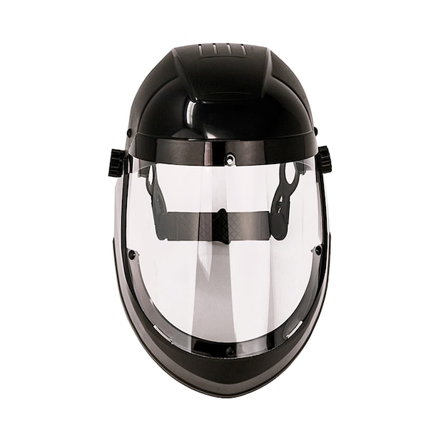 Full Face Protector Shield, Reusable,Black